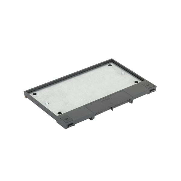 Simon Connect 4-modul gulvboksafdækning SF4xx/14 grå grafit RSF004/14