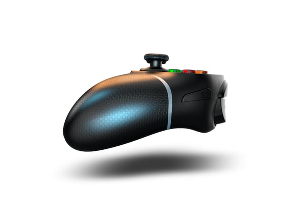 Miniatyrbild 7 av 13: Krom KEXAL Svart, Röd, Vit Bluetooth/USB Spelplatta Analog / Digital Android, Nintendo Switch, PC, iOS