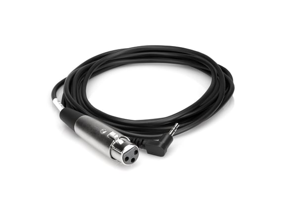 Hosa Technology XVM-110F audiokaapeli 3 m XLR (3-pin) 3.5mm TRS Musta
