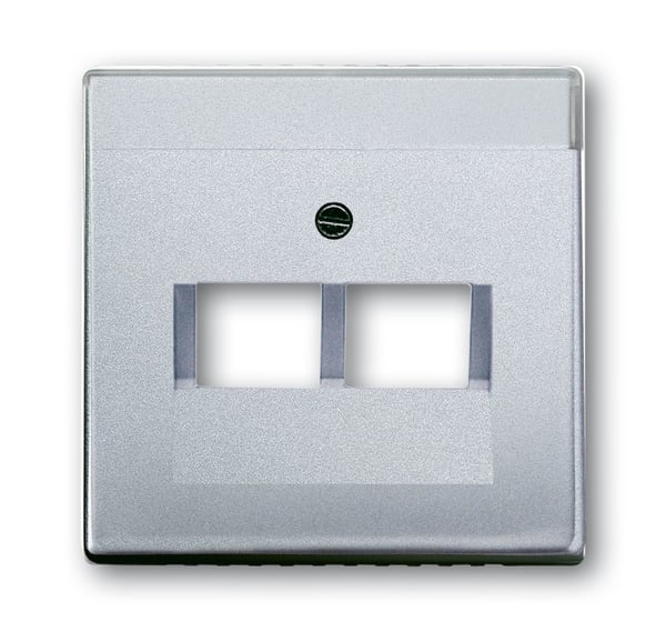 Busch-Jaeger 1710-0-3610 kontaktplade & kontakthætte Aluminium