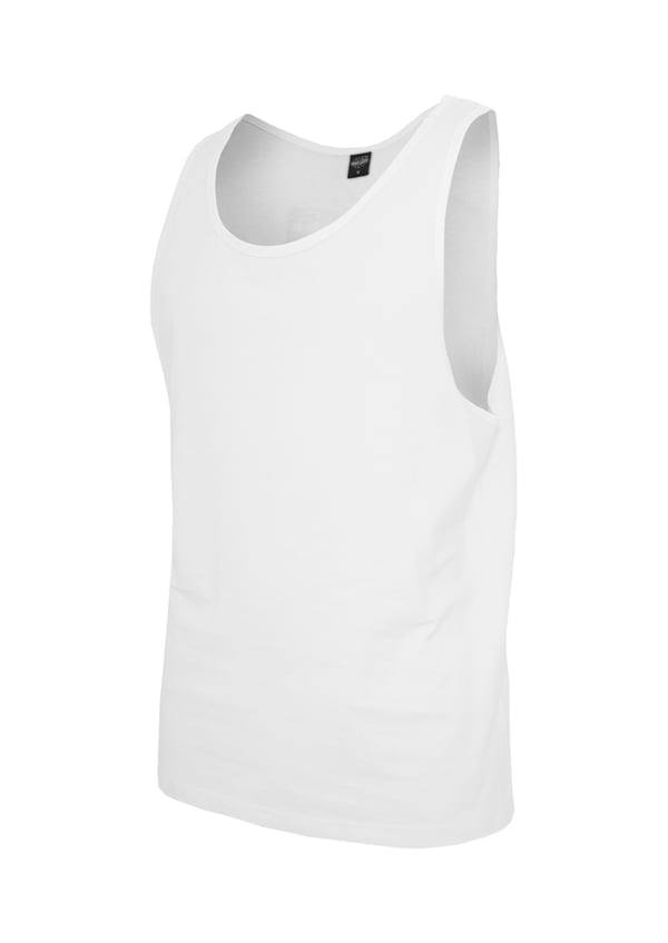 Urban Classics Jersey Tanktop Rund krave Ærmeløs Bomuld
