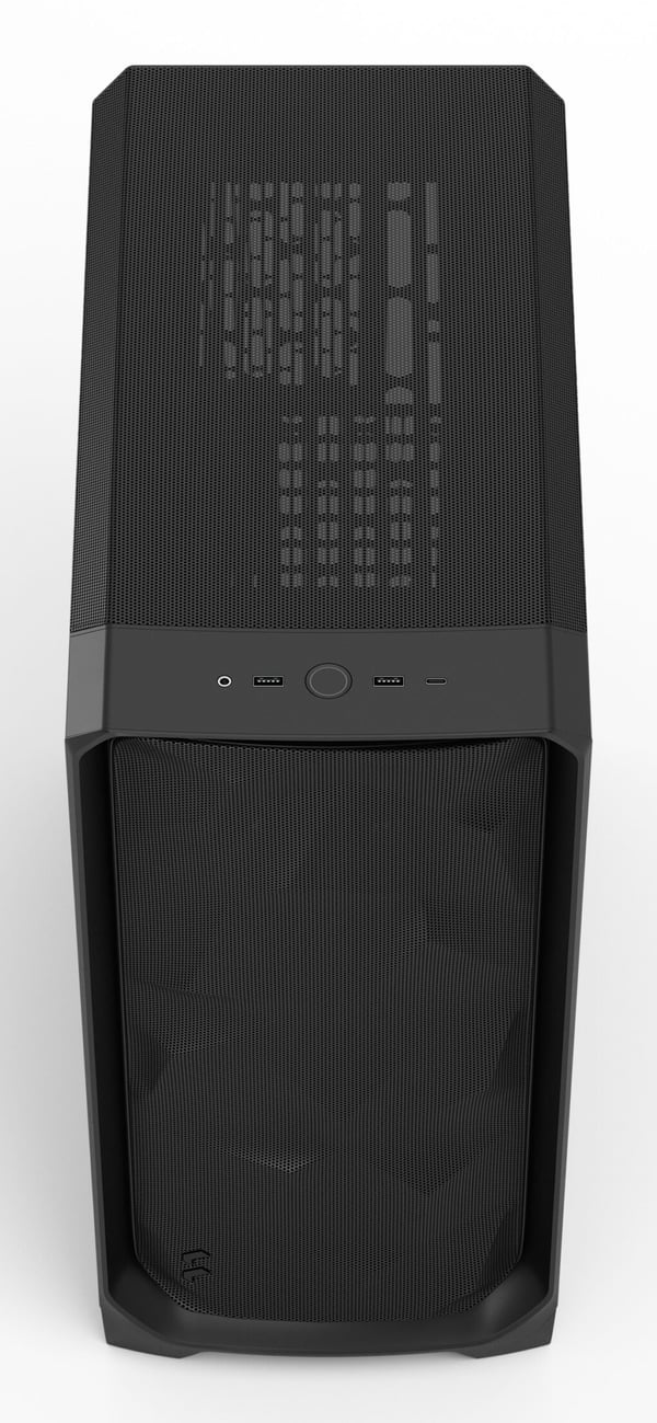 Fractal Design Meshify 3 Black Solid - Chassi - ATX