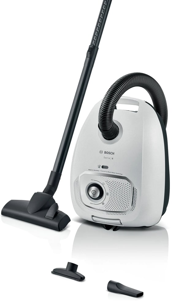 Pikkukuva 1 / 14: Bosch BGB41WH1 imuri 4 L Sylinteripölynimuri Kuiva 600 W Pölypussi