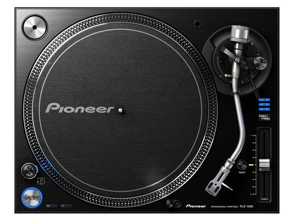 Pioneer PLX-1000 DJ pladespiller Direkte drev DJ pladespiller Sort