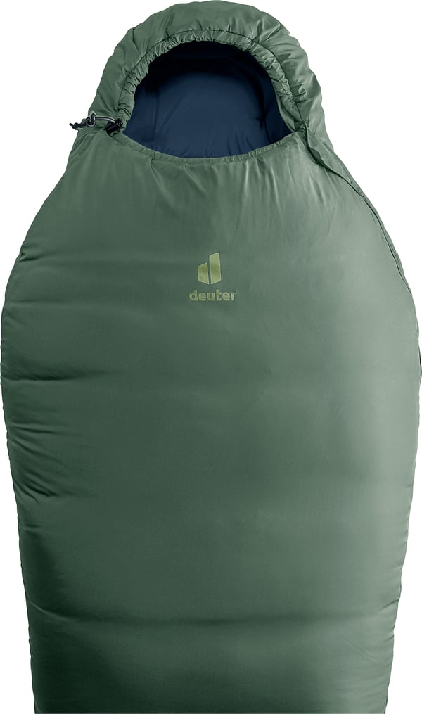 Deuter Orbit SL 0C/32F Aikuinen Muumiopussi Kangas, Polyeetterisulfoni (PES), Repeytymisen kestävä ripstop Vihreä