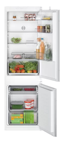 Bosch Serie 2 KIV865SE0 køle-/fryseskab Indbygget 267 L Hvid