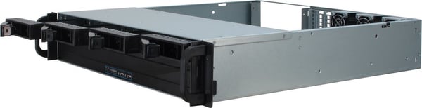 Miniatyrbillede 5 af 7: Inter-Tech 2U-2404L Stativ Sort, Sølv
