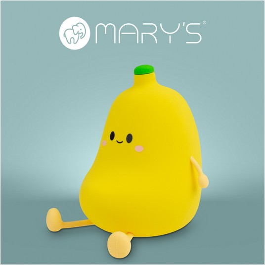 MARY'S 66.001.47 vauvojen yövalo Vapaasti seisova Keltainen