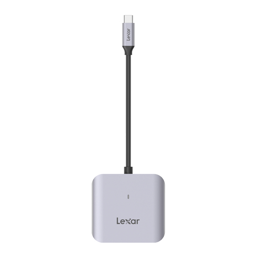 Lexar LRW510U-BNHNG kortlæser USB 3.2 Gen 2 (3.1 Gen 2) Type-C Grå