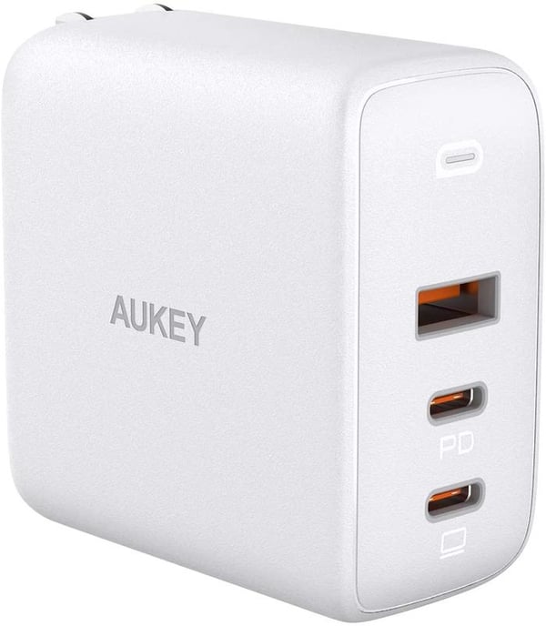 Batterioplader AUKEY PA-B6S Hvid (1x USB 3.0 20V)