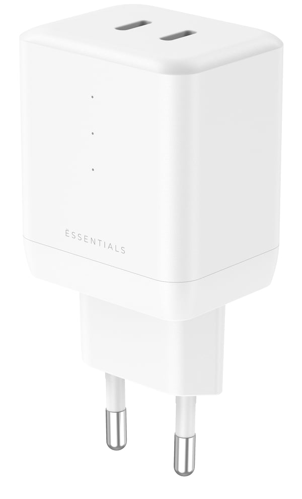 ËSSENTIALS by UPSTRÖM 35W Dual USB-C GaN oplader