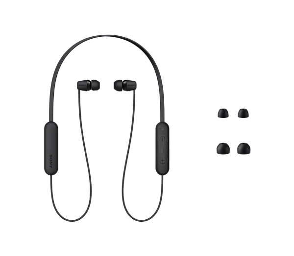 Sony WI-C100 Headset Trådlös I öra Samtal/musik Bluetooth Svart