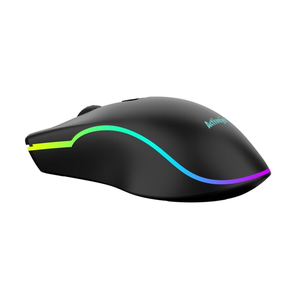 Miniatyrbillede 4 af 5: Activejet AMY-W390 mus Spil Ambidextrous USB Type-A Optisk 2000 dpi