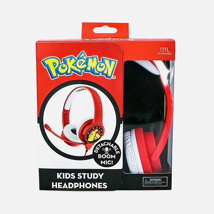 Miniatyrbillede 4 af 11: OTL Technologies Pokémon Pikachu Hovedtelefoner Ledningsført Headset Spil Rød, Hvid