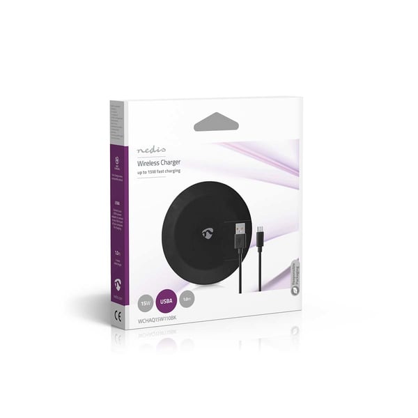 Nedis WCHAQ15W110BK batterioplader Smartphonebatteri DC