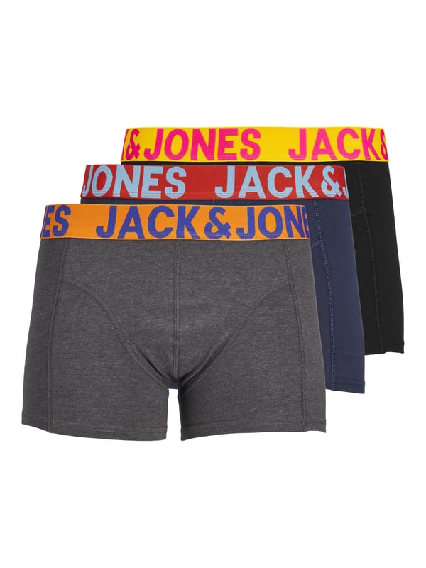 Jack & Jones 12151349_2161_675802.264 underbuks Sort, Grå