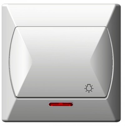 Ospel ŁP-5AS/00 elektrisk afbryder Hvid