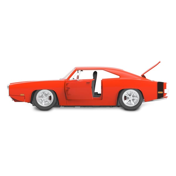 Miniatyrbild 4 av 16: Jamara Dodge Charger R/T 1970 1:16 radiostyrd modell Bil Elmotor