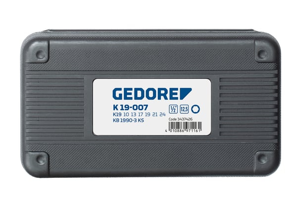 Miniatyrbild 4 av 4: Gedore K 19-007 7 verktyg