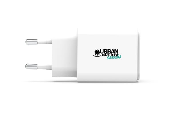 Urban Factory WCD95UF-ECO mobiililaitteen laturi Universaali Valkoinen AC Sisätila