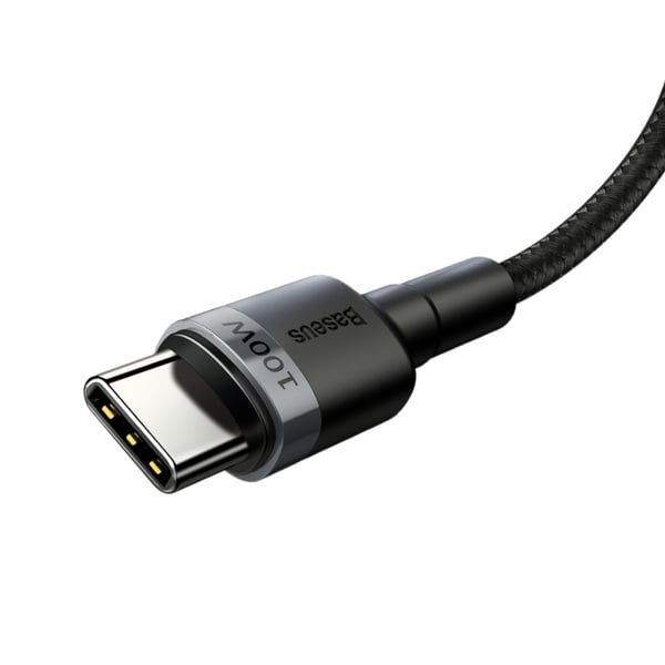 Miniatyrbillede 2 af 8: Baseus Cafule USB-kabel USB 2.0 2 m USB C 0,48 Gbit/sek. 100 W Sort