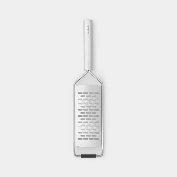 Miniatyrbillede 1 af 2: Brabantia 250965 Manuelle rivejern og spiralsnitter Fladt rivejern Sort