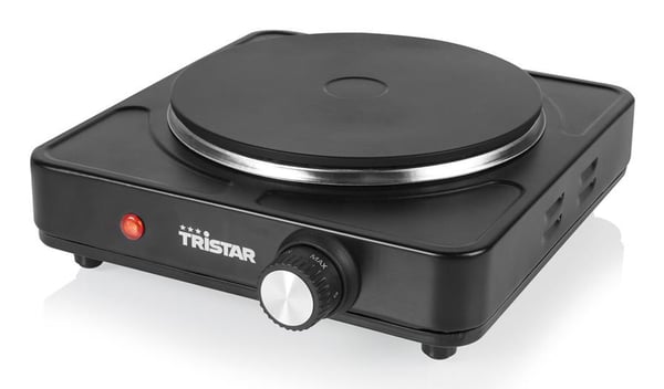 Tristar KP-6151 kogeplade Sort Bordplade 18.5 cm Forseglet plade 1 zone(s)