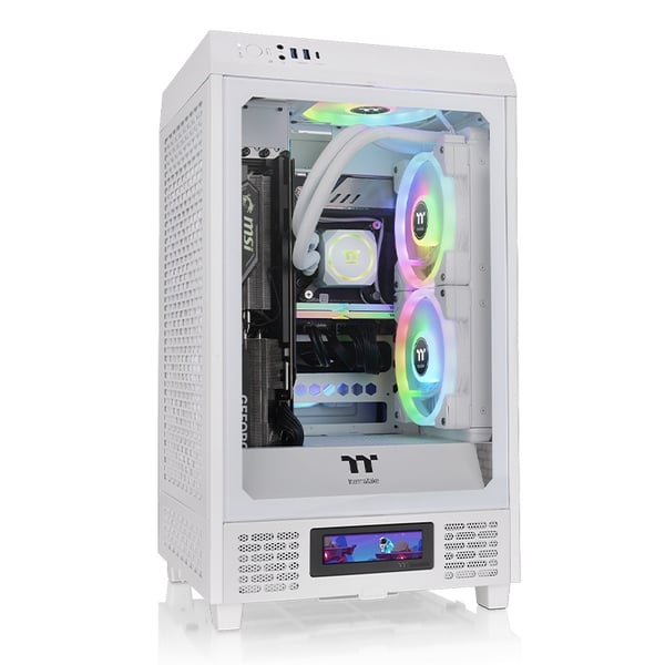 Miniatyrbild 1 av 6: Thermaltake The Tower 200 Mini Tower Vit
