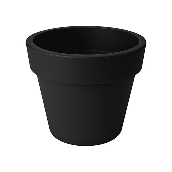 Miniatyrbillede 1 af 2: elho Green basics Udendørs Potteplante Fritstående Plast Sort