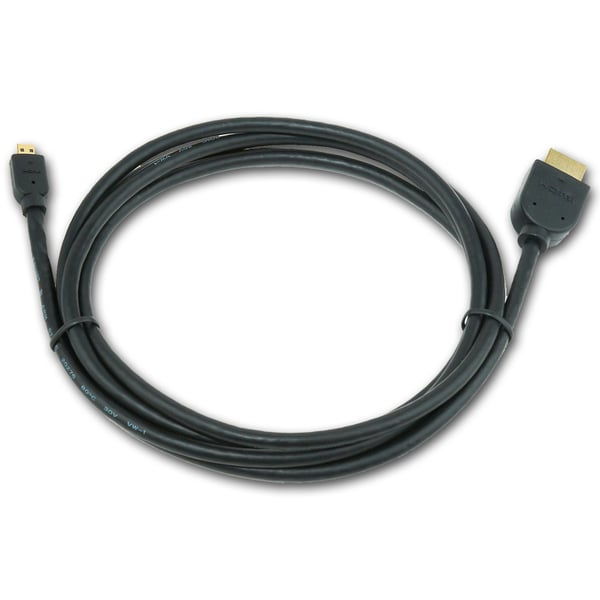 Pikkukuva 4 / 5: Gembird 1.8m HDMI-M/micro HDMI-M HDMI-kaapeli 1,8 m HDMI-tyyppi A (vakio) HDMI-tyyppi D (mikro) Musta