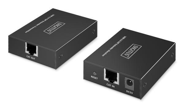 Miniatyrbillede 4 af 4: Digitus DA-73120 konsoludbygning Konsol sender & modtager 1000 Mbit/s
