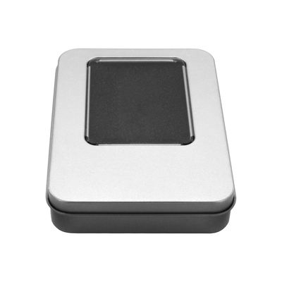 Miniatyrbillede 2 af 2: MediaRange BOX902 opbevaringskasse Opbevaringsboks Rektangulær Aluminium, Plast, Stål Sølv