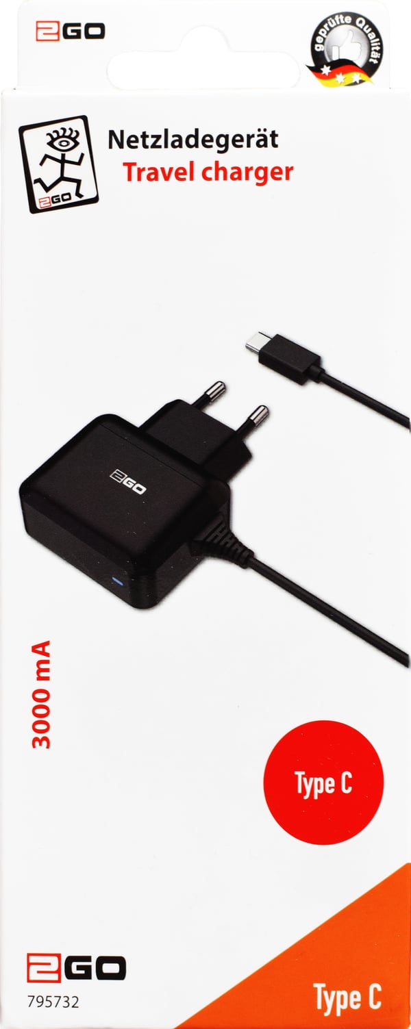 Miniatyrbild 2 av 2: 2GO 795732 mobilladdare Universal Svart AC inomhus