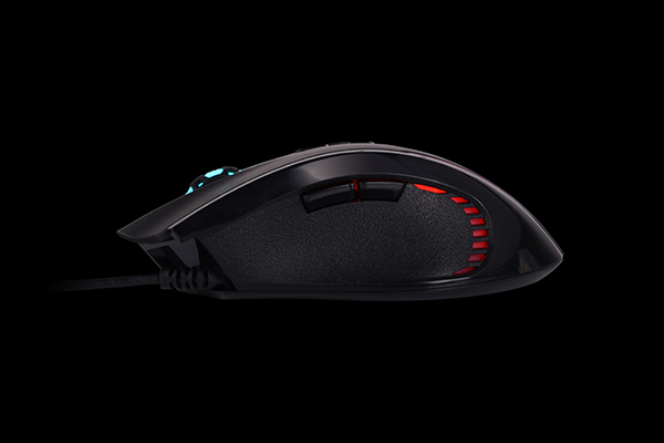 A4Tech X87 mus Spil Ambidextrous USB Type-A Optisk 2400 dpi