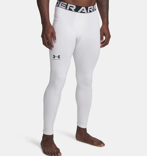 Pikkukuva 7 / 7: Under Armour ColdGear Compression Mies Valkoinen Elastaani, Polyesteri