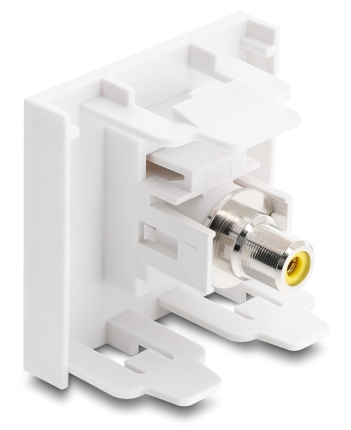 DeLOCK Easy 45 RCA - RCA Gul, Vit