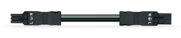 Wago 891-8993/006-301 signalkabel 3 m Sort