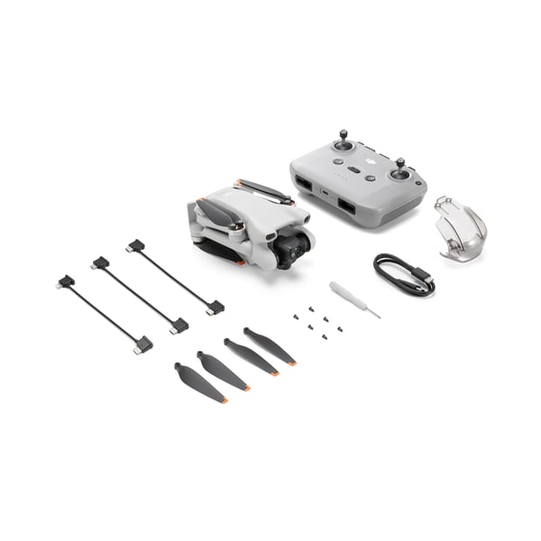 DJI Mini 3 4 rotorer Quadrokopter 48 MP 3840 x 2160 pixel 2453 mAh Grå