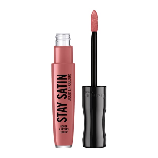 Miniatyrbillede 2 af 3: Rimmel Stay Satin Liquid Lipstick 5,5 ml 210 It Girl