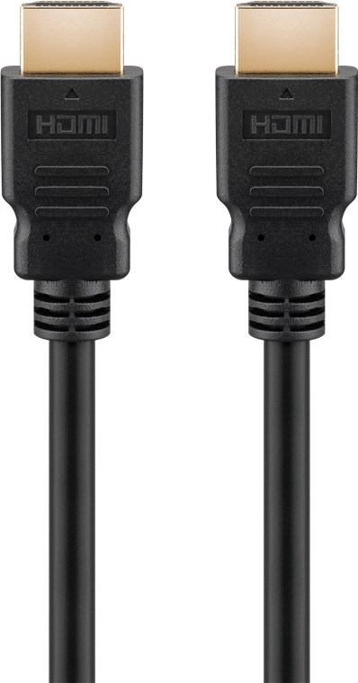 Pikkukuva 1 / 10: Goobay 52766 HDMI-kaapeli 5 m HDMI-tyyppi A (vakio) Musta