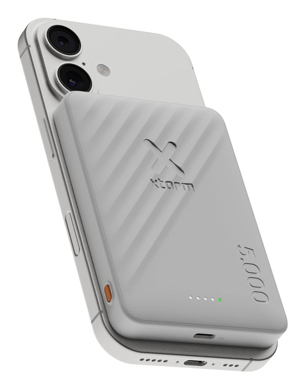 Xtorm XG2WPE057 powerbank Lithium polymer (LiPo) 5000 mAh Trådløs opladning Hvid