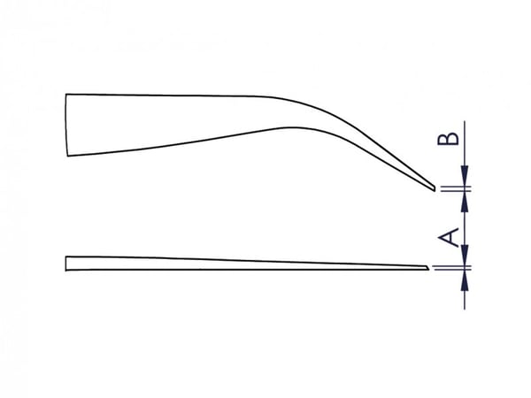 Ideal-tek A7CF industriel pincet Plast
