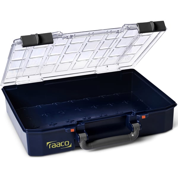 raaco CarryLite 80 4x8-0 Blå Polykarbonat (PC), Polypropylen (PP)