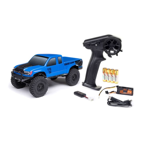 Pikkukuva 20 / 20: Axial R/C SCX24 Base Camp RTR radio-ohjattava (RC) malli Kallionryömijä Sähkömoottori 1:24
