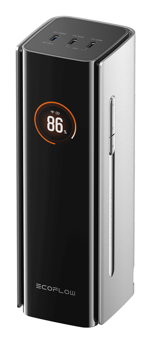 Miniatyrbillede 1 af 3: EcoFlow EF-RAPIDPRO27K-EU powerbank Lithium 27650 mAh Sort