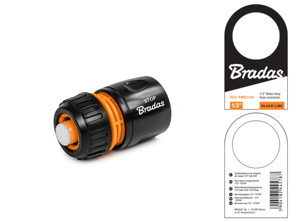 Miniatyrbillede 2 af 2: Bradas ECO-PWB2140 kunstvandingssystemdel & tilbehør Rørkobling
