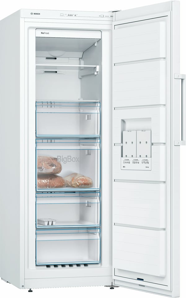 Miniatyrbild 2 av 4: Bosch Serie 4 GSN29VWEP frys Frysskåp Fristående 200 l Vit