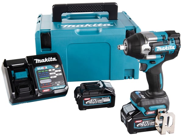 Miniatyrbild 13 av 17: Makita TW007GM201 mutterdragare 1/2" 2300 RPM 760 nm Svart, Blå 40 V