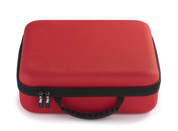 Pikkukuva 1 / 4: Bigben Interactive SWITCHSTORAGECASERED kannettavan pelikonsolin suojakotelo Hardshell case -kotelo Nintendo Punainen
