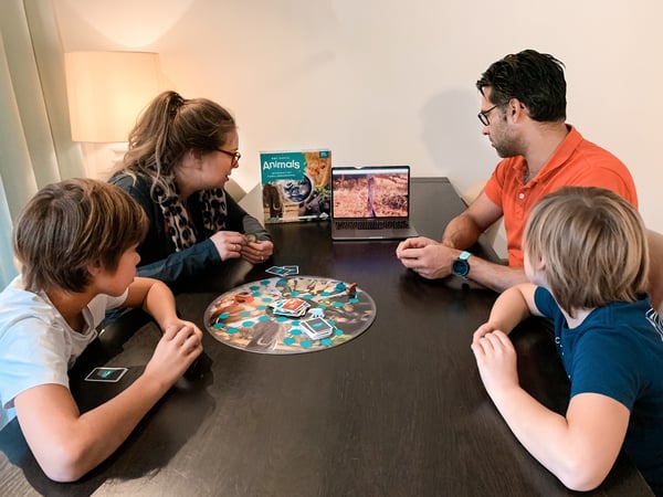 Miniatyrbillede 2 af 7: Identity Games BBC Earth: Animals Brætspil Indlæring